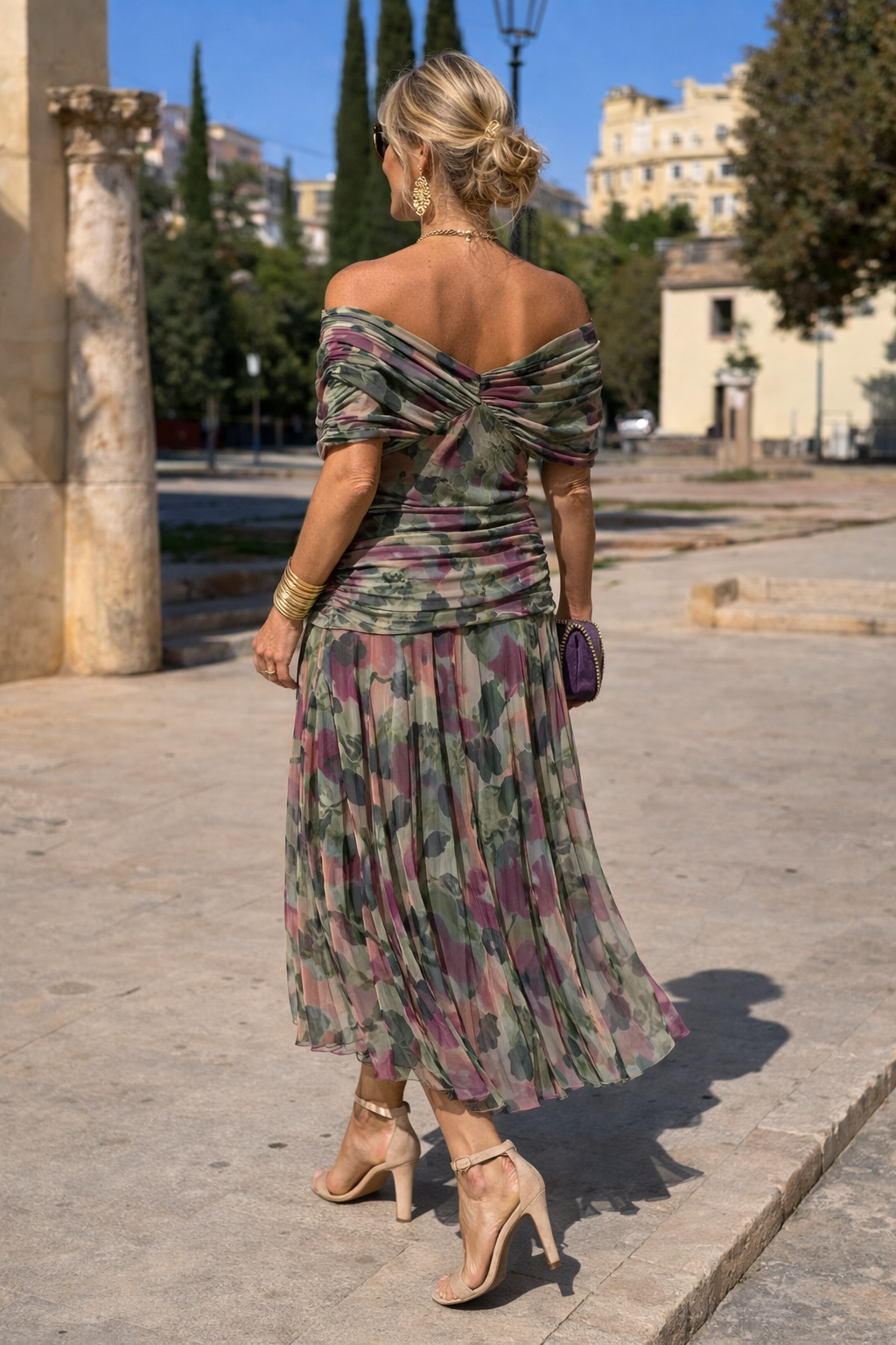 Marena™ | Elegant Maxi Dress with V-Neck