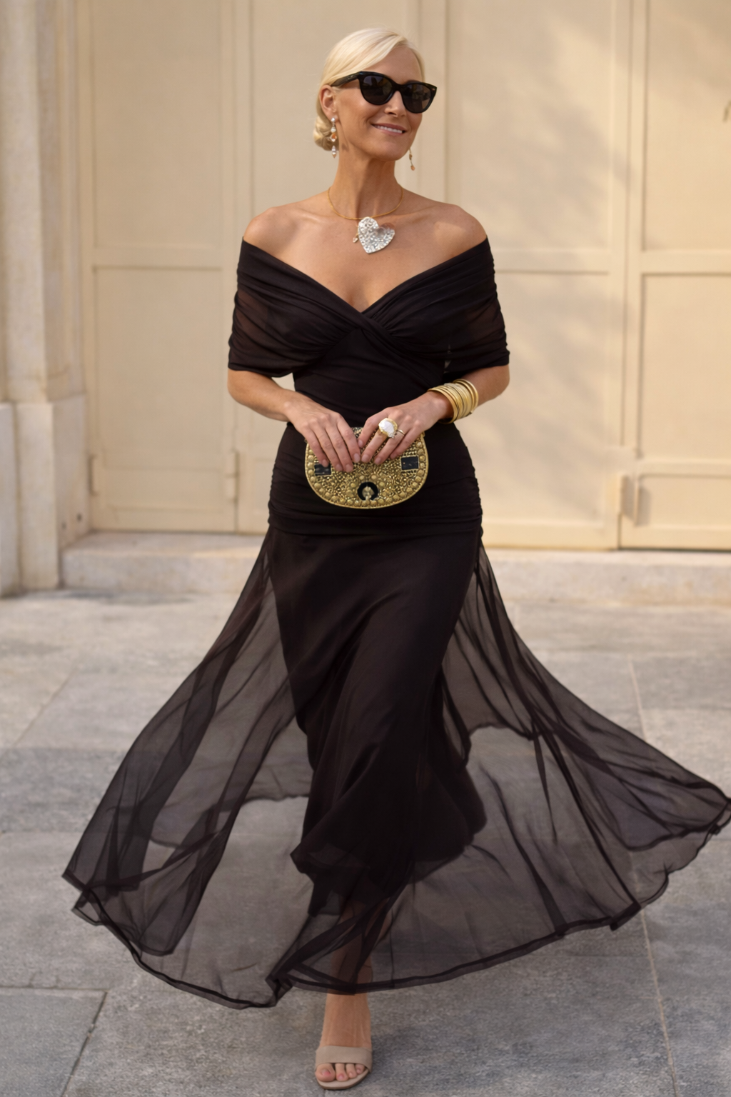 Marena™ | Elegant Maxi Dress with V-Neck