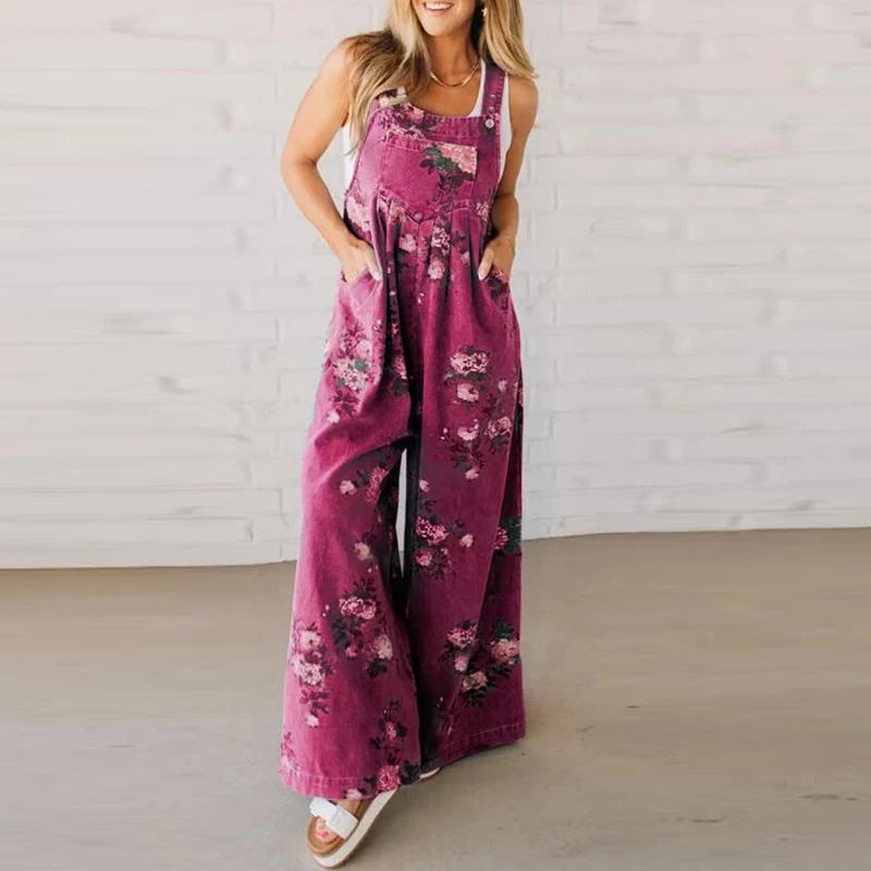 Pink with flowers / 3XL