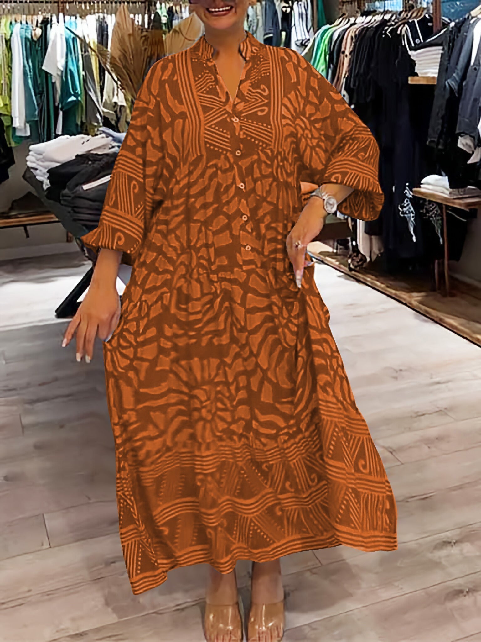 Orange / 3XL