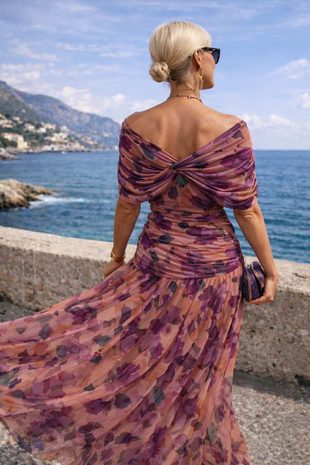 Marena™ | Elegant Maxi Dress with V-Neck