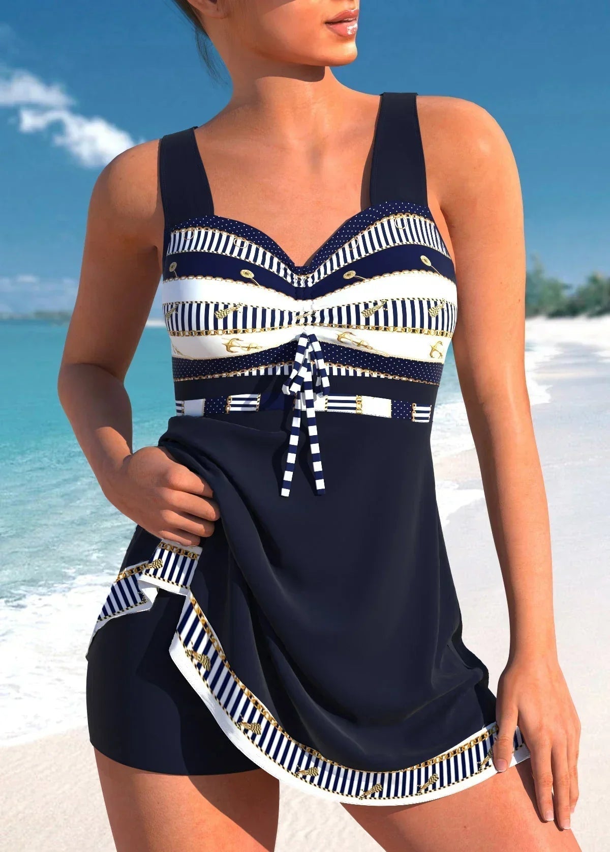 Navy Blue / 5XL