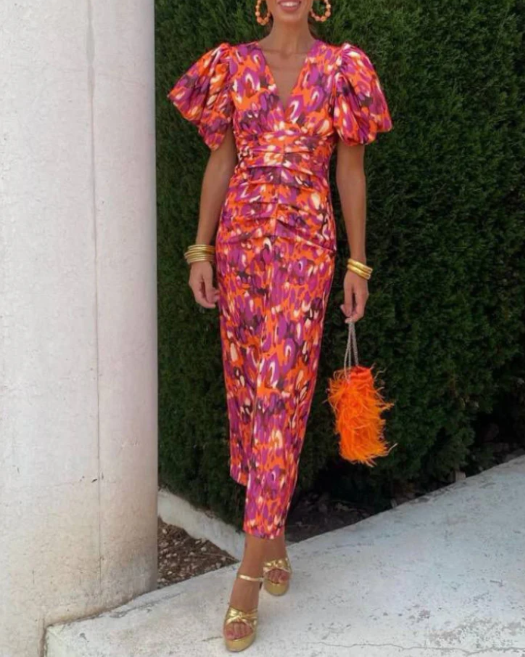 Orange / 26 - 28 (XXXL)