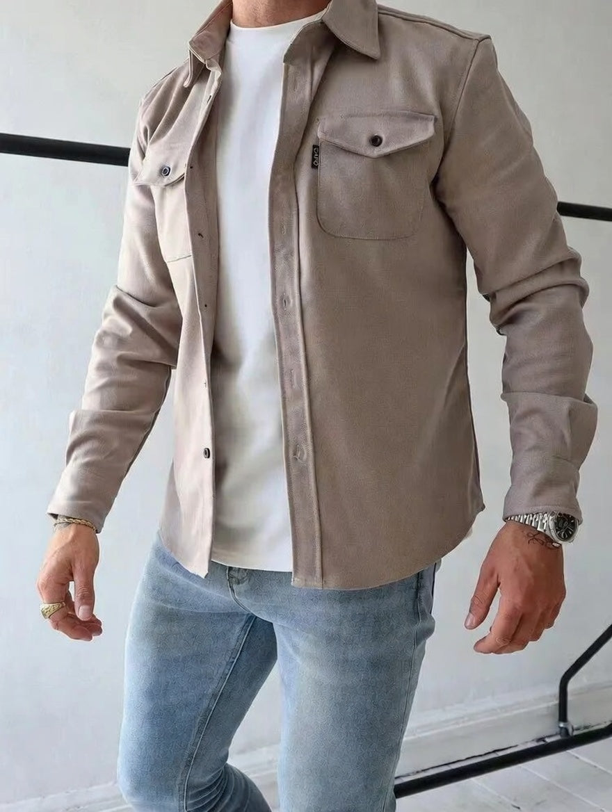 Fashion Individual Casual Men's Shirt