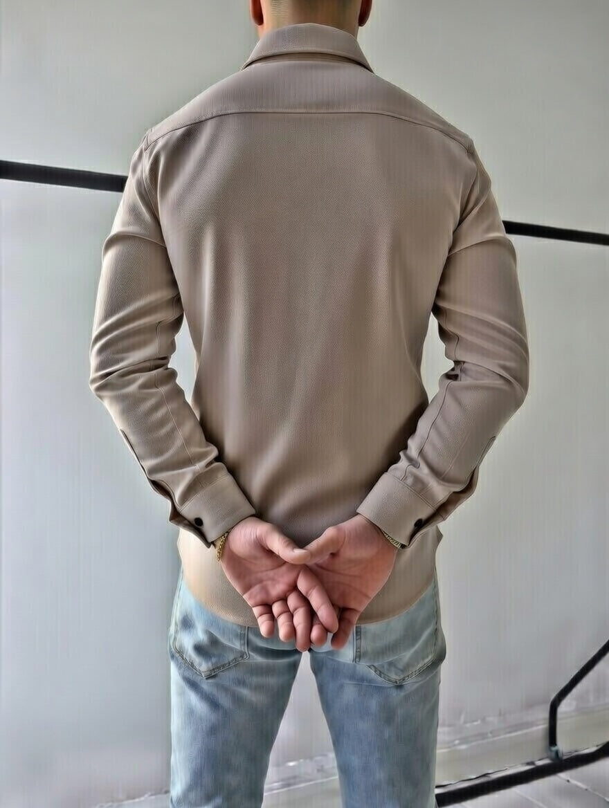 Fashion Individual Casual Men's Shirt